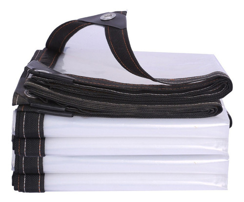 Lona Impermeable Transparente Tipo 1 Con Lazos Elásticos