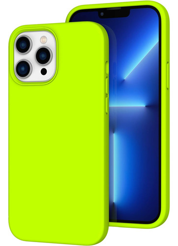 Funda K Tomoto Para iPhone 13 Pro Max- Verde Fosforescente