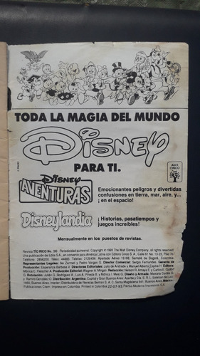 Historieta Tio Rico Nº 90 Editorial Abril (Usado)