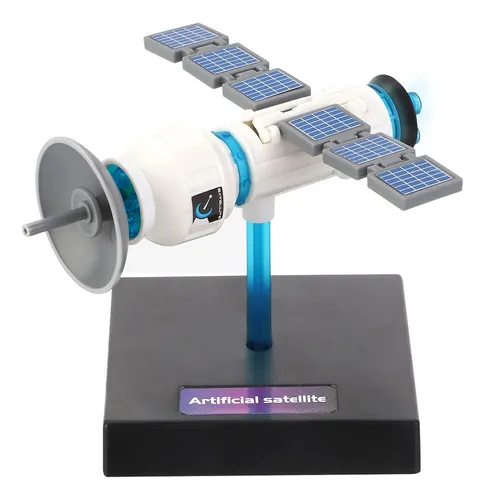 Space Models 4 En 1 Armá 4 Naves Espaciales Con Luces Stem
