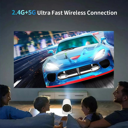 Proyector Portátil Mini Hy300pro Ultra Hd 4k Wifi Bluetooth