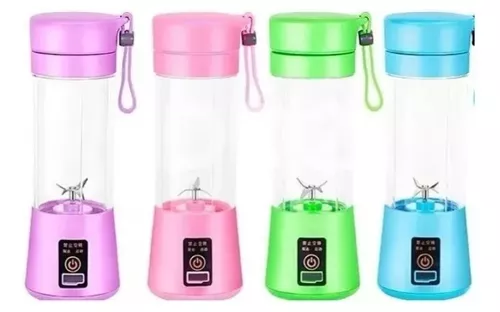 Mini Licuadora Portátil Usb Vaso Batidora 380ml Recargable