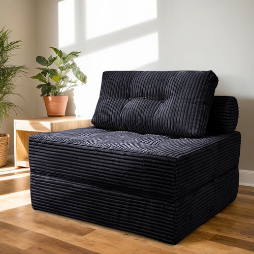 Nigoone Sofá Cama Futón Plegable Versátil Con Almohada