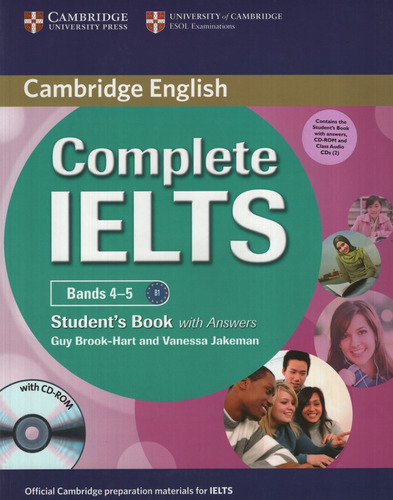 Complete Ielts Bands 4/5 - Student's Book With Key + Cd-rom