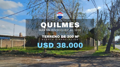 Terreno En Venta Quilmes