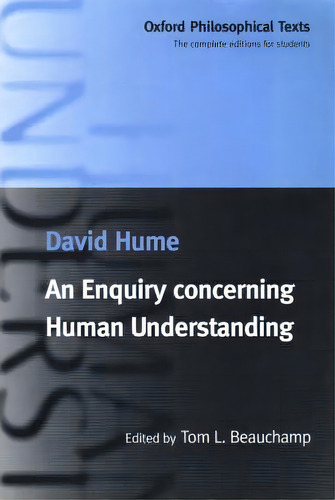 An Enquiry Concerning Human Understanding, De David Hume. Editorial Oxford University Press, Tapa Blanda En Inglés