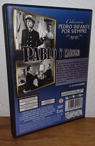 Dvd Pablo Y Carolina ( Pedro Infante ) (Usado)