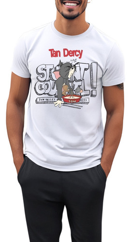 Playera Unisex Tom Y Jerry Warner Bros Cuello Redondo Casual
