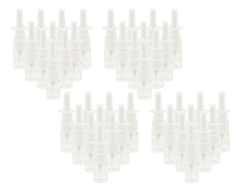 _ 40 Unidades 5ml Botellas De Plástico De Nasal Bomba De
