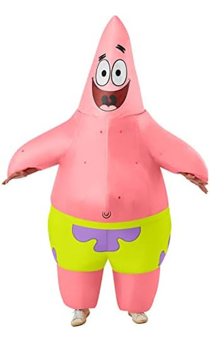Disfraz Inflable De Patrick Star De Bob Esponja Para Adulto