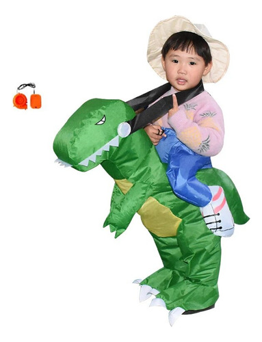 Disfraz De Dinosaurio Con Zancadas En 3d, Vestido De