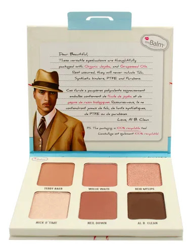 Paleta De Sombras De Ojos The Balm Male Order Domestic 13ml