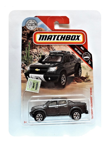 Matchbox '16 Chevy Xtreme Mbx Off Road Mattel 