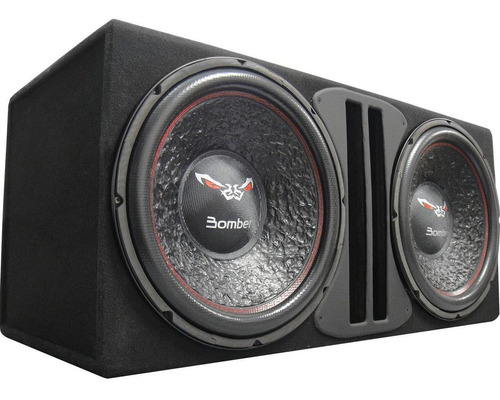 Combo 15  Bicho Papao Cajon + 2 Subwoofer Bomber Rms 1200w