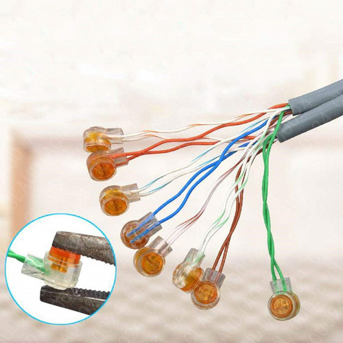 Conectores Uy2 Cable Utp, Teléfono, Con Gel, Empalme. 50pzas