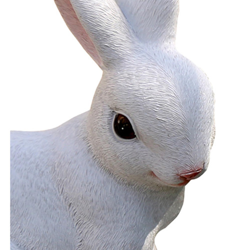 2 Estatuas De Jardín, Estatuas De Conejo De Pascua,
