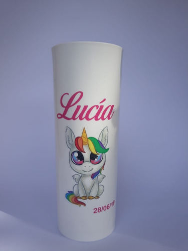 Vasos Personalizados Infantiles . Unicornio