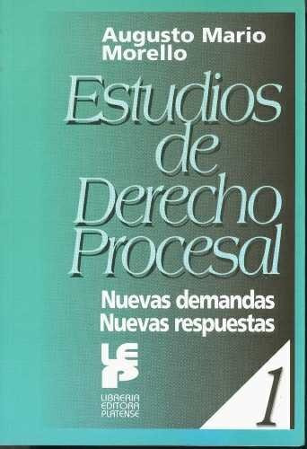 Estudios De Derecho Procesal (nuevas Demandas. Nuevas Respuestas), De Morello, Augusto M. Editorial Platense, Edición 1998 En Español