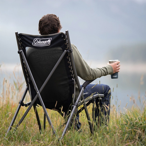 Silla Plegable Camping Coleman Confort Grande 136 Kg