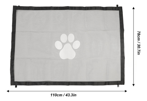 Cercas Para Cães Indoor Gate Punch Mesh Pet Guard Fence Dobr