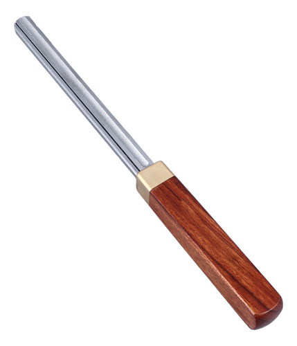 Lima Para Trastes Para Guitarra, Corona Con Mango De Madera