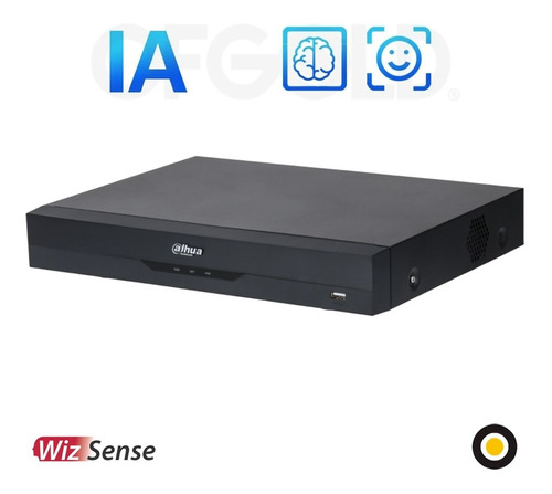 Dvr Dahua 16ch +8ip Wizsense Ai Face Recognition Smd+ Alarma