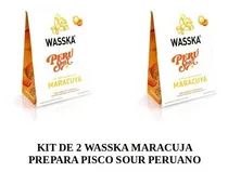 Comprar Kit 2 Wasska Maracuja Em Pó Preparação Pisco Sour Peruano
