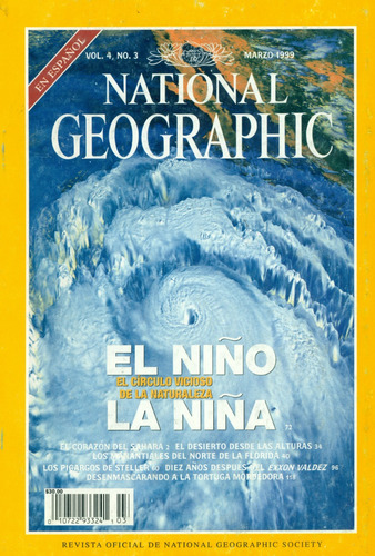 Revista National Geographic El Niño; La Niña
