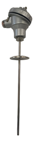 Termopar Rtd Pt 100 Cabeza Marina Conexión Clamp 5cms Largo