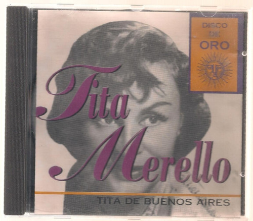 Tita Merello - Tita En Buenos Aires - Cd Excelente / Kktus 