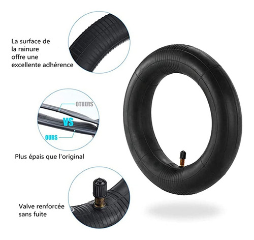 2 Piezas Para Tubo Interior M365 8 1/2, Neumáticos De Scoote