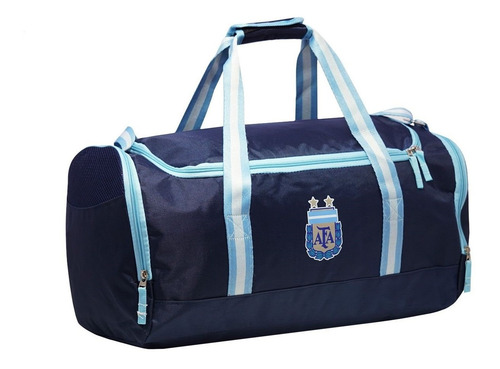 Imagen 2 de 9 de Bolso Deportivo Afa Argentina Oficial Viaje Grande Correa