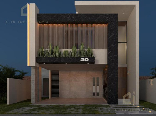 Casa En Venta En Veracruz, Fracc. Punta Tiburon, 3 Recamaras Climatizadas, Alberca, Y Jardín 