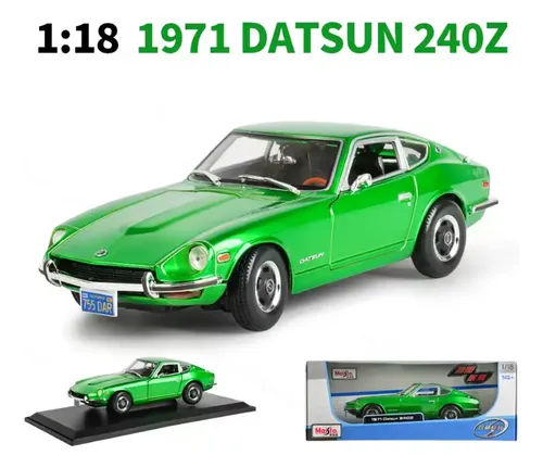 Auto Datsun 240z 1971 Escala 1:18 1/18 Maisto Juguetes Niños