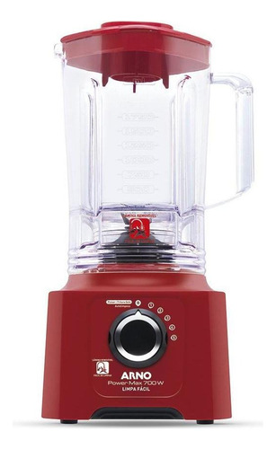 Liquidificador Arno Power Max 700 Ln61 Cor Vermelho 220V