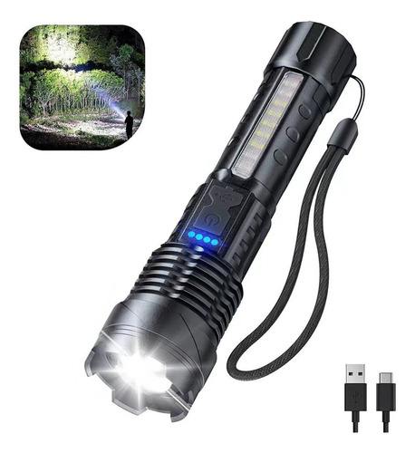 2024 Nueva Linterna Led A70 Mejorada Ipx5 A Prueba De Agua U