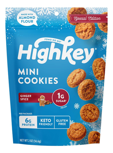 Highkey Galletas De Especias De Jengibre Sin Gluten - Keto S