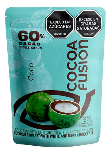 Pack 5 Unidades - Chocolate Colombiano Con Coco