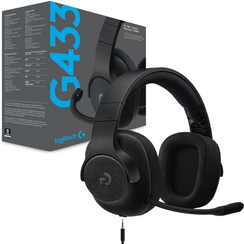 Audífonos Gaming 7.1 Logitech G433.  Ps4 Xbox Pc