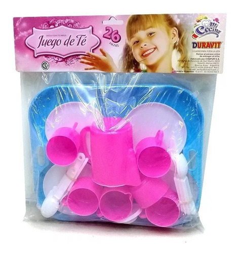 Juego De Te Con Bandeja Duravit - Vavi Toys