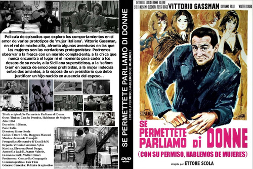 Hablamos De Mujeres- Parliamo Di Donne- Vittorio Gassman Dvd