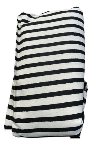 Funda Burro De Planchar Jumbo 125x53.5 100% Algodón + Forro Color Estampado Rayas