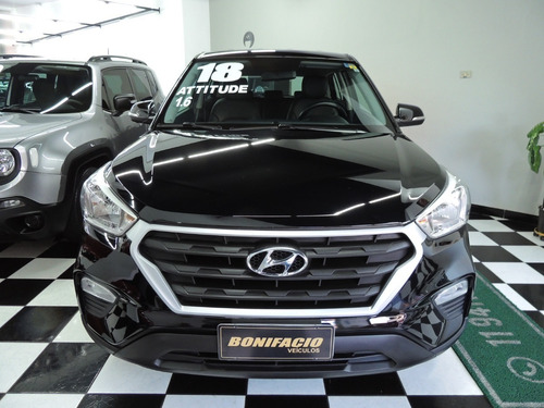 Imagem 3 de 17 de Creta Attitude 1.6 Automático 2018 Couro Multimidia Baixo Km