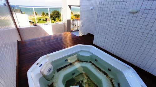 Imagem 6 de 19 de Ref: Cob003 - Cobertura À Venda, Cabo Branco, 3 Quartos, Terraço Com Jacuzzi