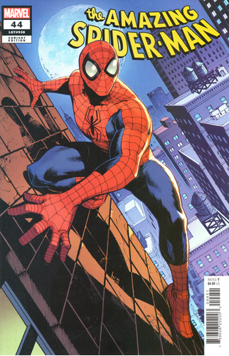 The Amazing Spider-man N° 44 - Variant Edition - 36 Páginas Em Inglês - Editora Marvel - Formato 16 X 27 - Capa Mole - 2024 - Bonellihq Cx02 Abr24
