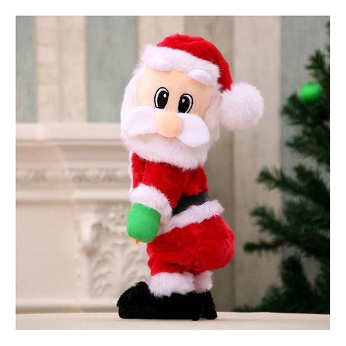Brinquedo Elétrico Twerk Papai Noel Música Dançando Para