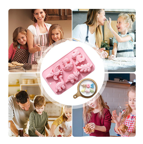 Molde De Silicone Para Doces De Dinossauro Molde De Bolo De