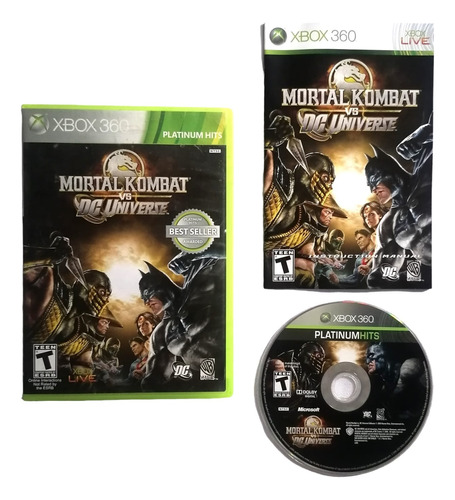 Mortal Kombat Vs Dc Universe Xbox 360 (Reacondicionado)