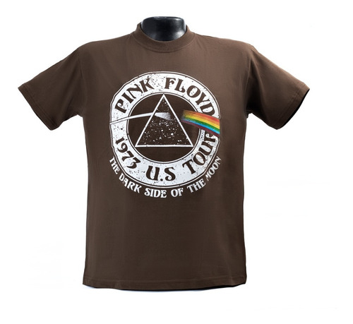 Imagen 3 de 4 de Franela Rock Pink Floyd Tour Unisex Algodón