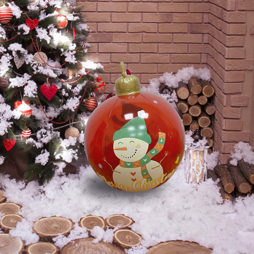 Natal Ao Ar Livre Bola Decorada Inflável Natal Gigante